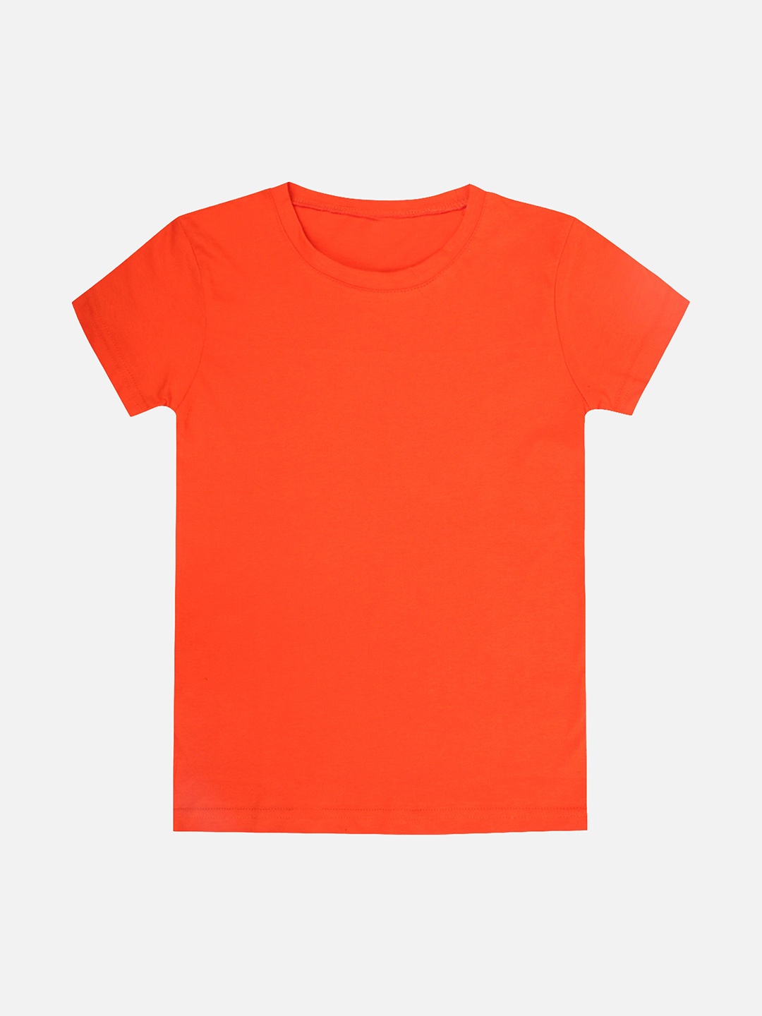 

Fasha Boys Round Neck Cotton T-Shirt, Orange