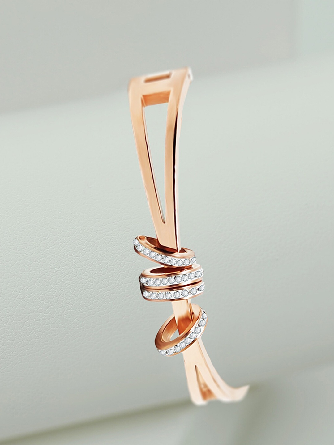 

Comet Busters Rose Gold-Plated Cuff Bracelet