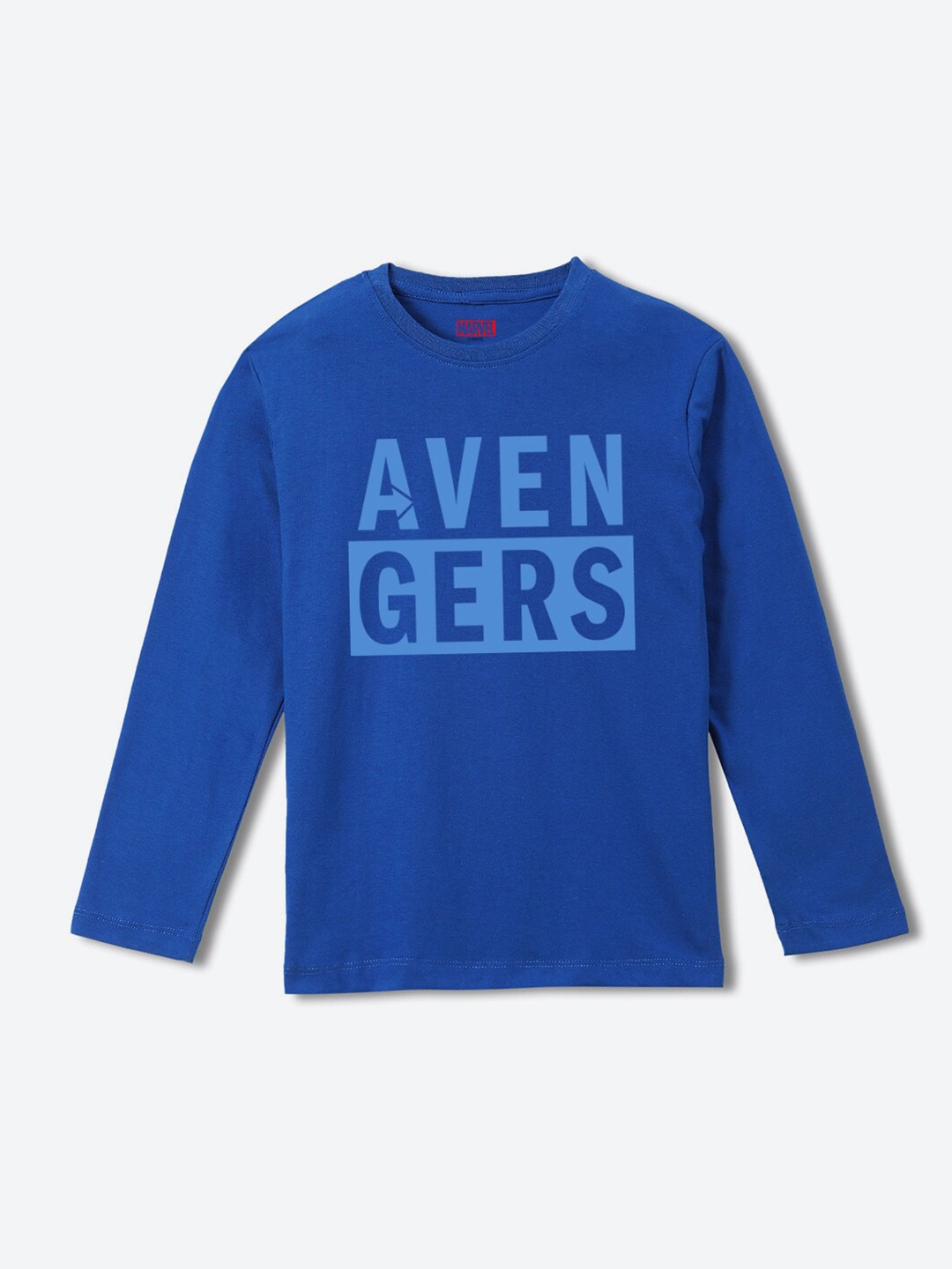 

YK Marvel Boys Avengers Printed Cotton T-shirt, Blue