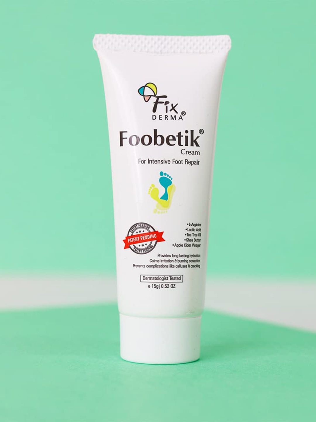 

FIXDERMA Foobetik Foot Cream For Dry & Cracked Feet 15g, White