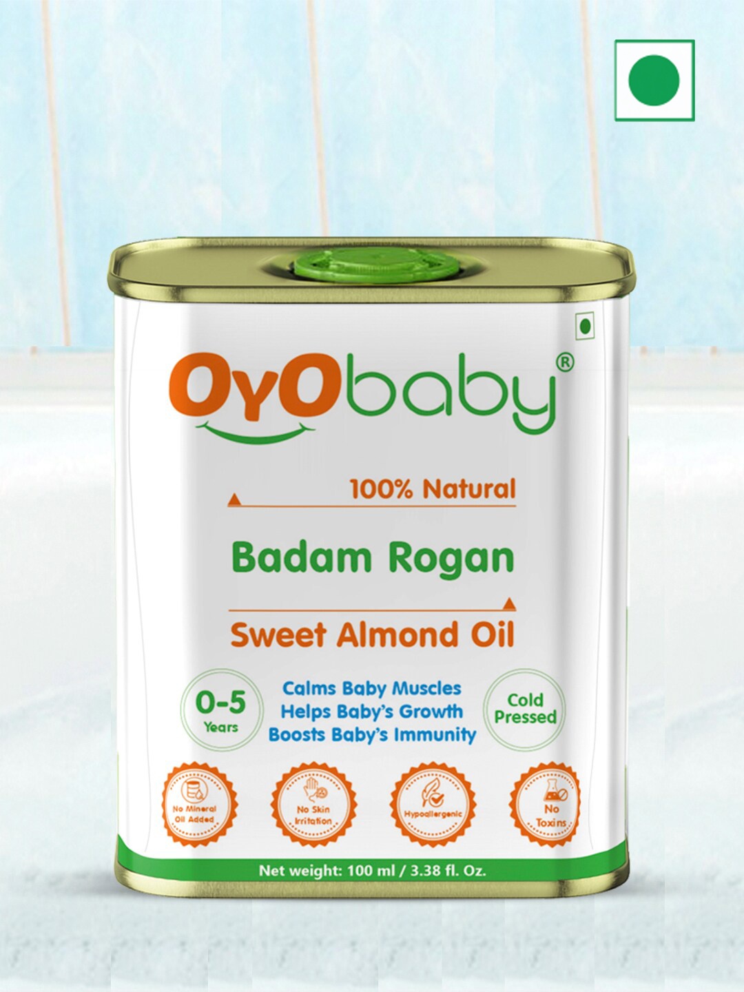 

OyO Baby Pack of 4 Complete Care Essential Baby Gift Pack - 450ml, White