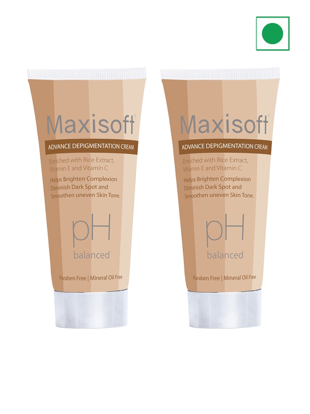 

Maxisoft 2Pcs Advance De-pigmentation Cream 50g, Brown