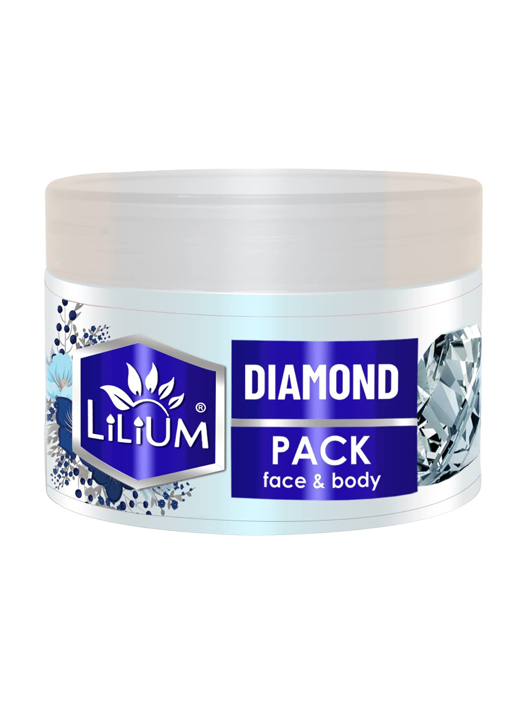

Lilium Diamond 2-Pcs Face Pack 250g Each, Na