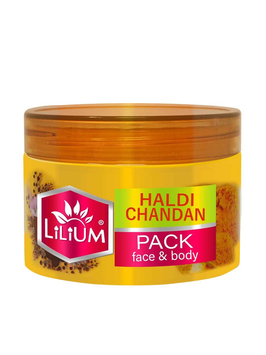 

Lilium Haldi Chandan Face Pack 250g, Yellow