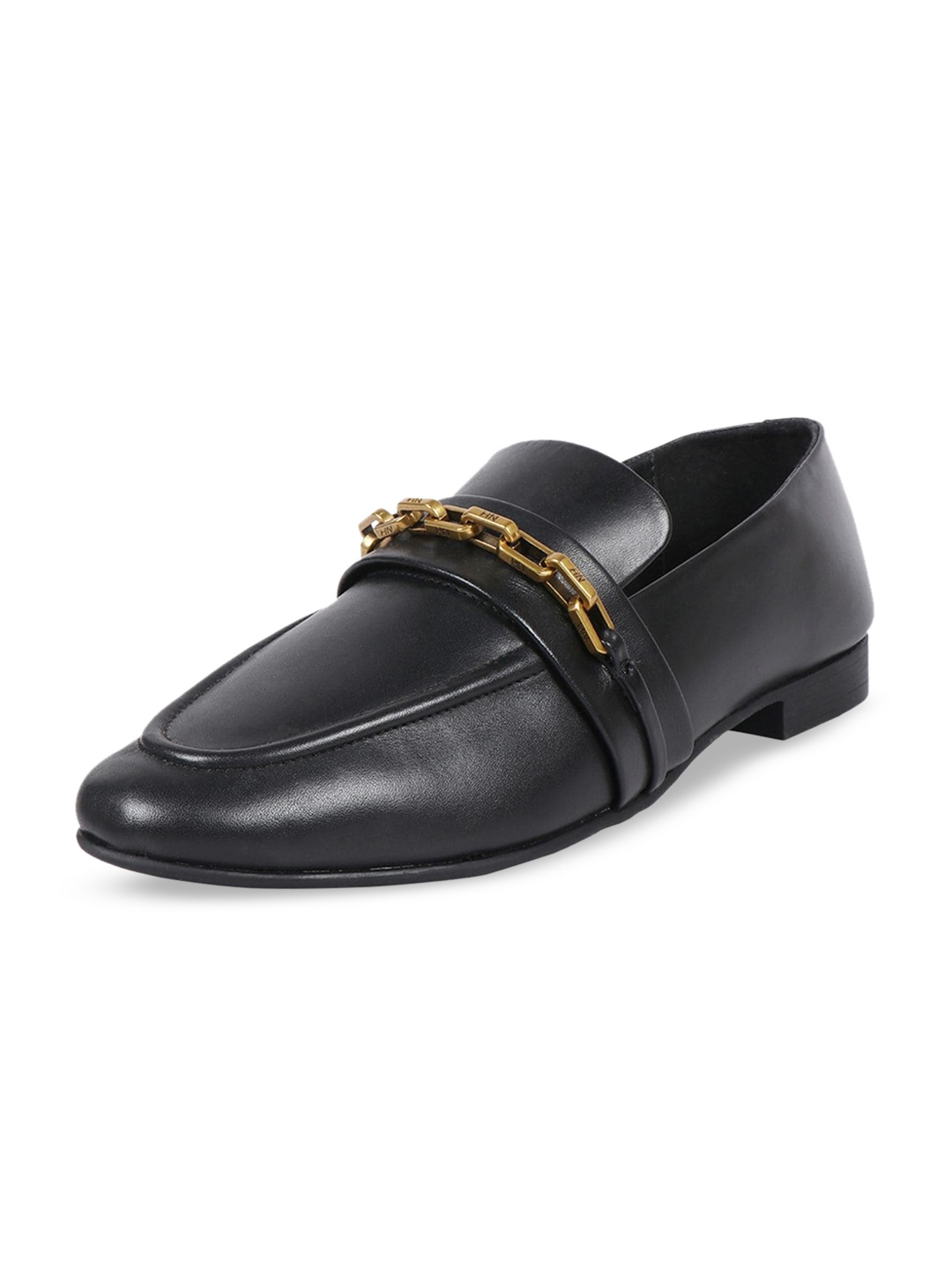 

Hidesign Women Vienna Embellished Leather Loafers, Black