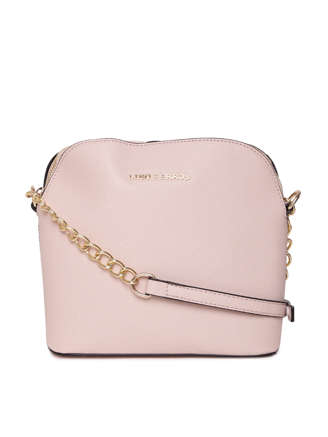 

Lisa Haydon for Lino Perros Pink Solid Sling Bag
