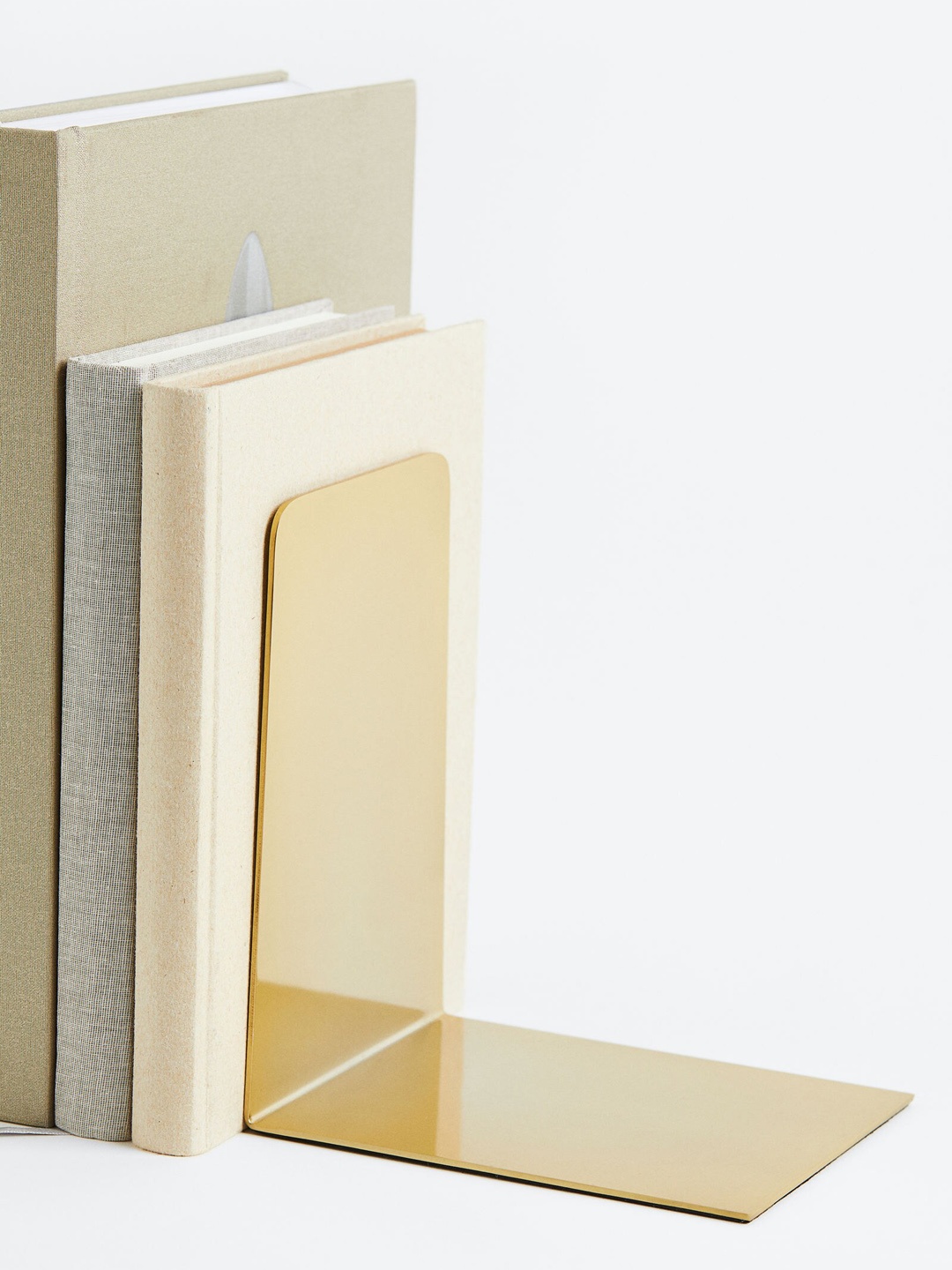

H&M Gold-Toned Metal Bookend