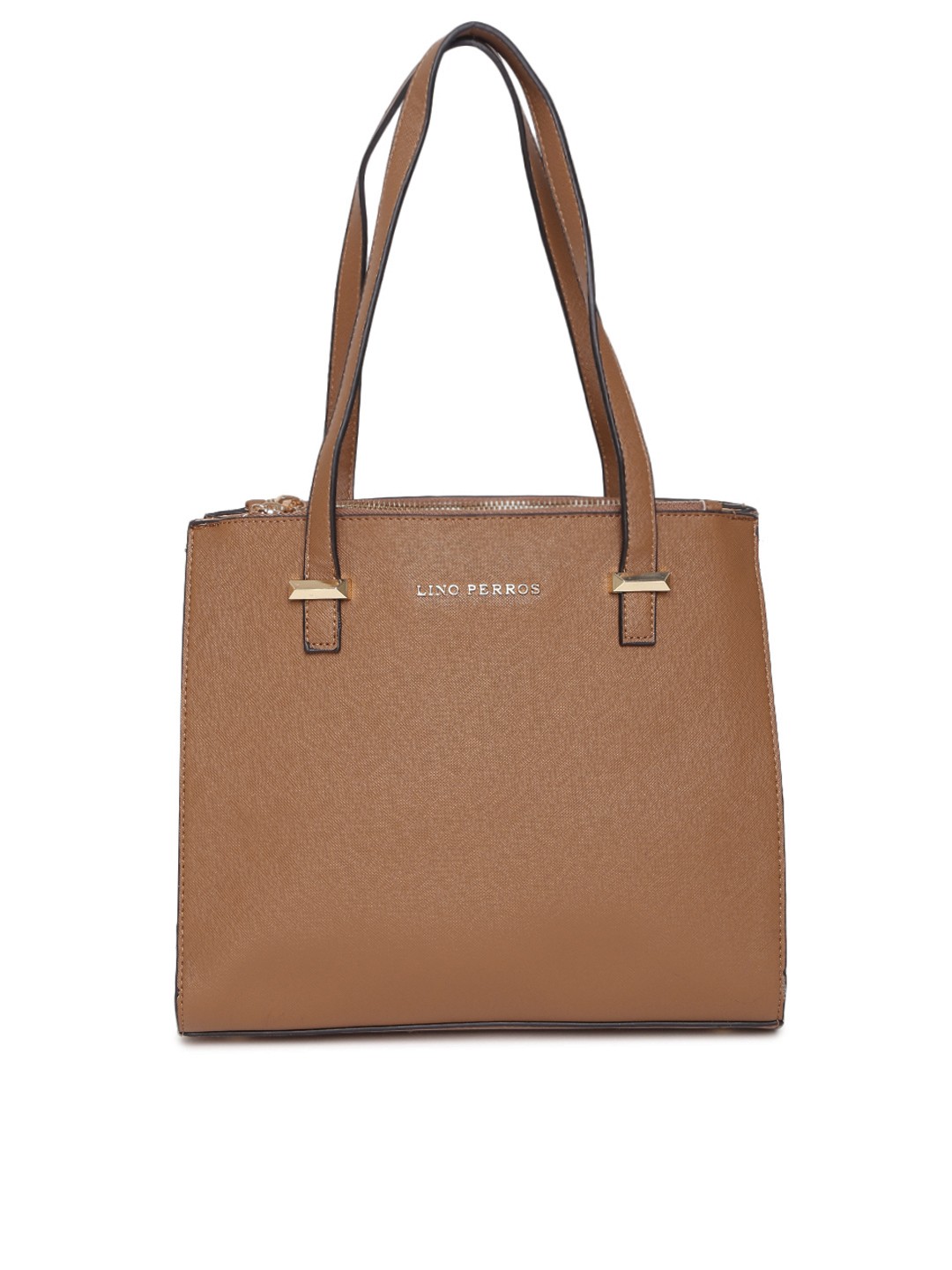 

Lisa Haydon for Lino Perros Brown Solid Shoulder Bag