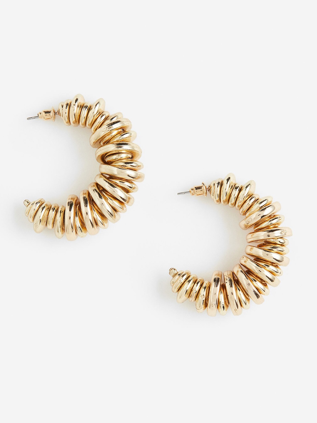 

H&M Layered Hoop Earrings, Gold