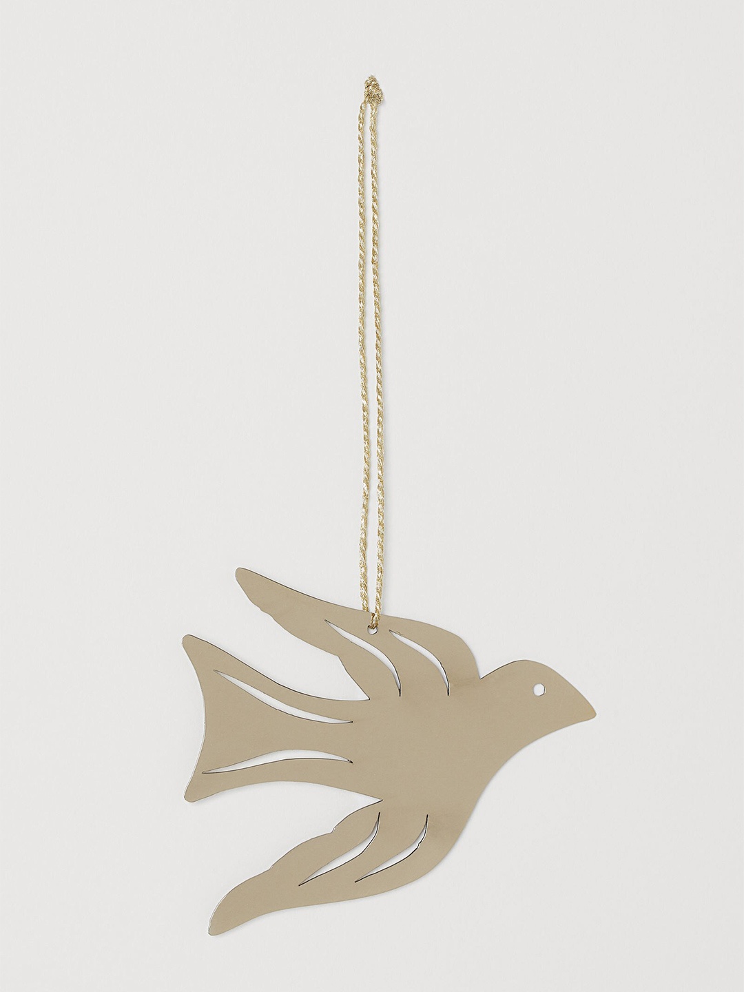 

H&M Gold-Toned Metal Christmas Decoration
