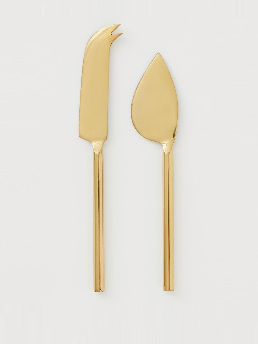 

H&M Gold-Toned 2-Pack Metal Cheese Knives