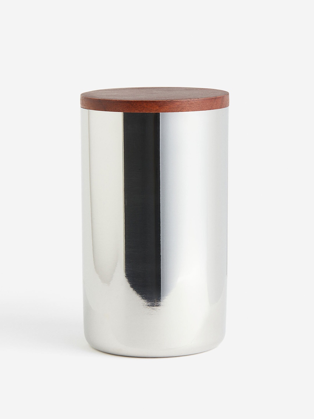 

H&M Silver-Toned Metal Jar