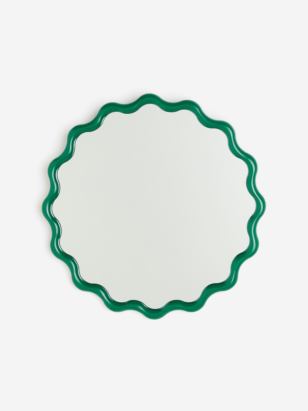 

H&M Green Wavy Mirror