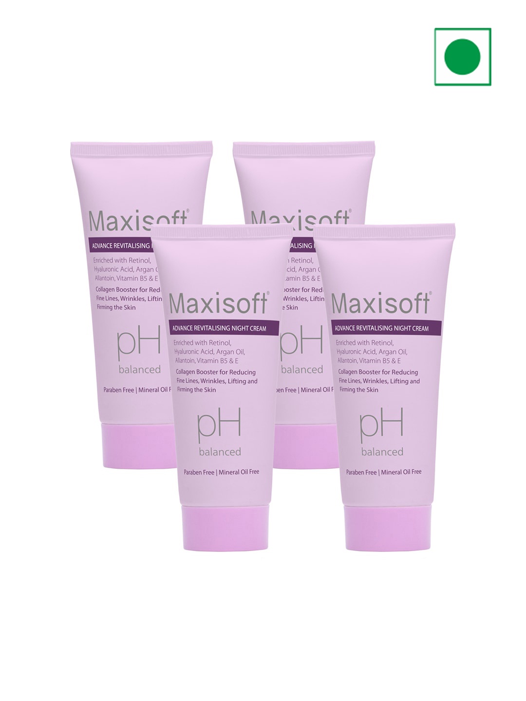 

Maxisoft 4-Pcs Advance Revitalising Night Cream 50g Each, Na