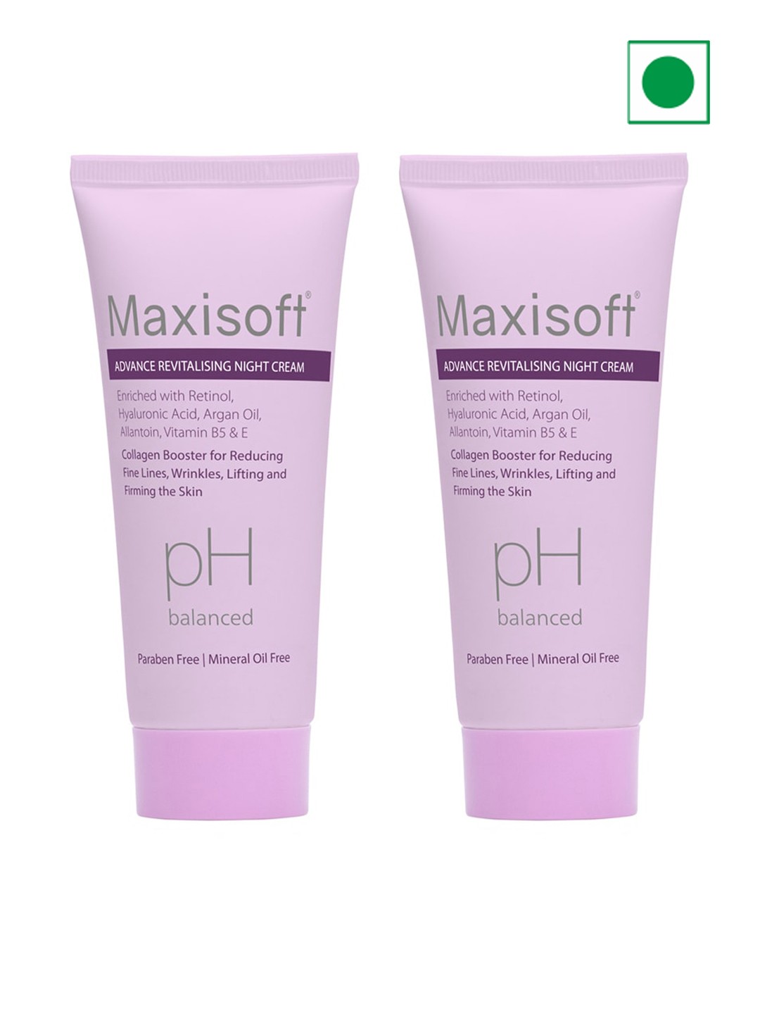 

Maxisoft 2-Pcs Advance Revitalising Night Cream 50g Each, Na