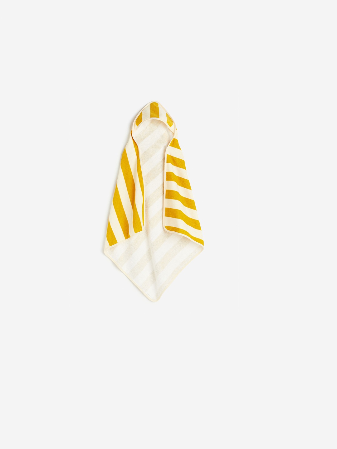 

H&M Yellow & Off-White Hooded Bath Towel