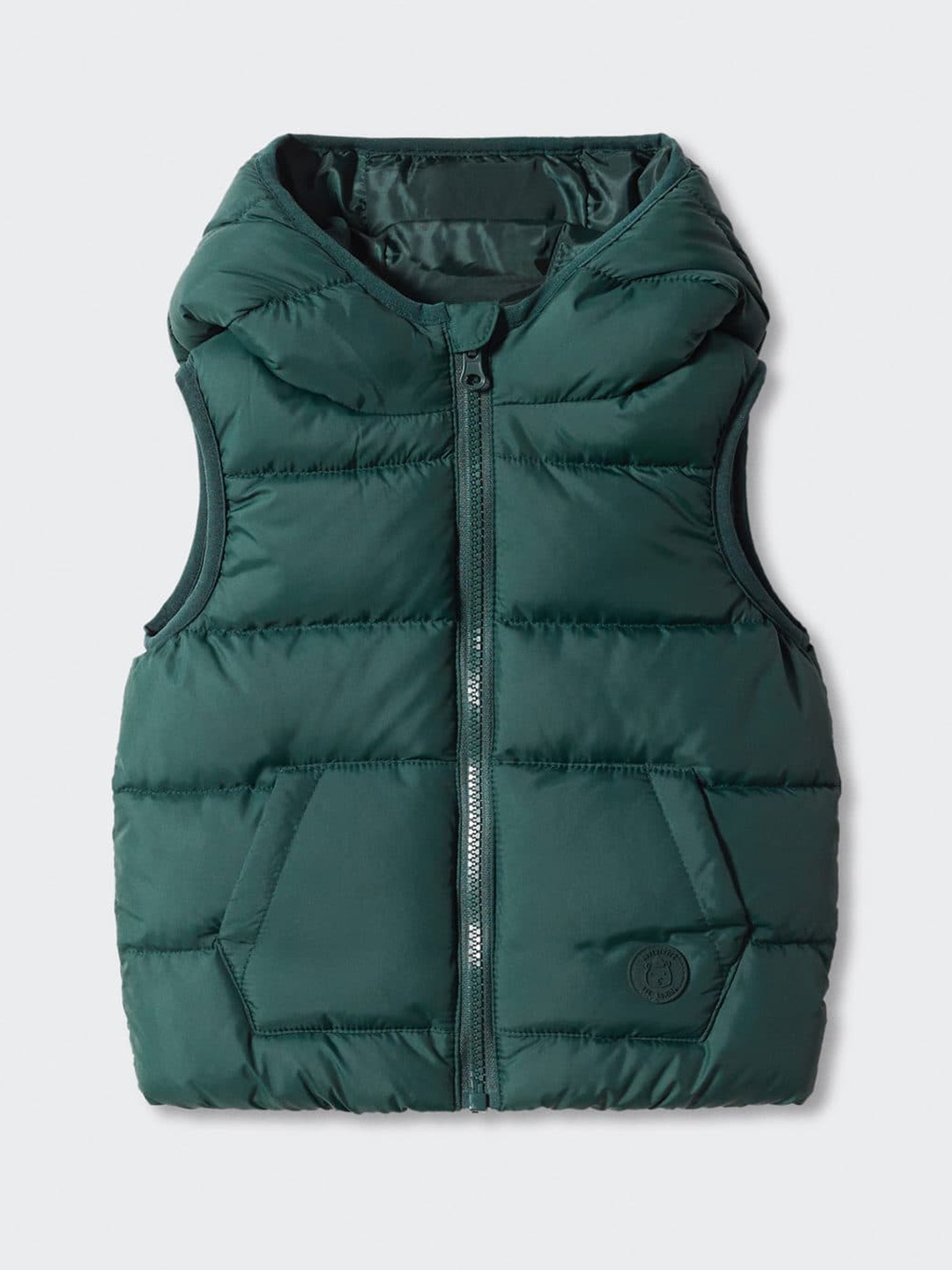 

Mango Kids Boys Gilet Padded Jacket, Green