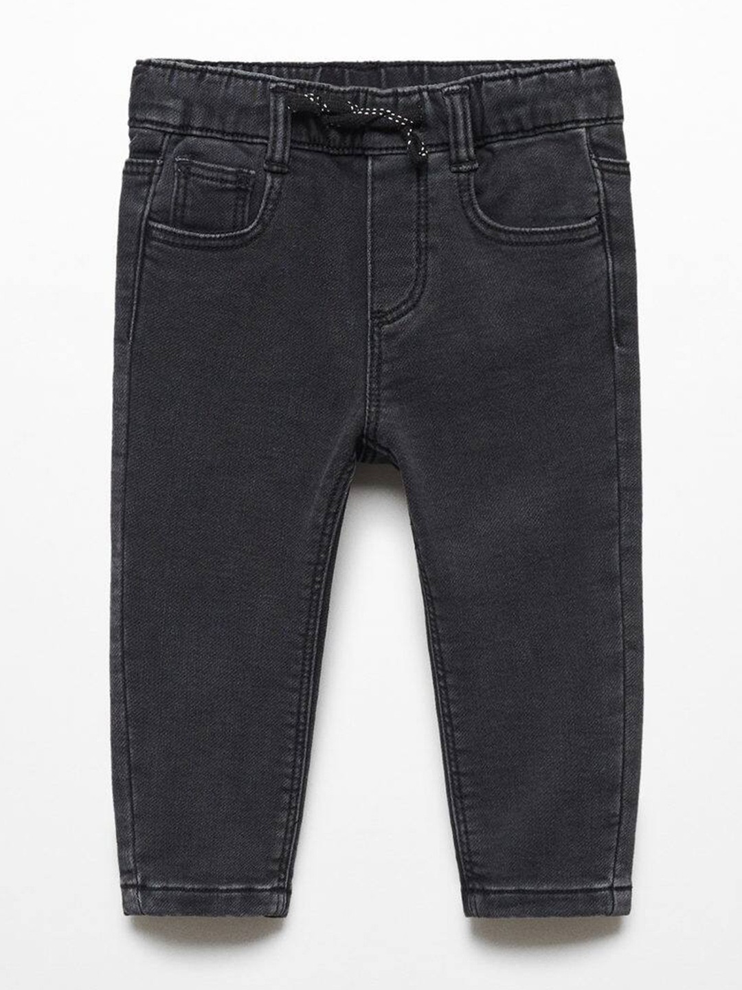 

Mango Kids Boys Stretchable Jeans, Black