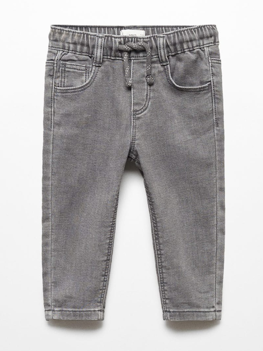 

Mango Kids Boys Stretchable Jeans, Grey