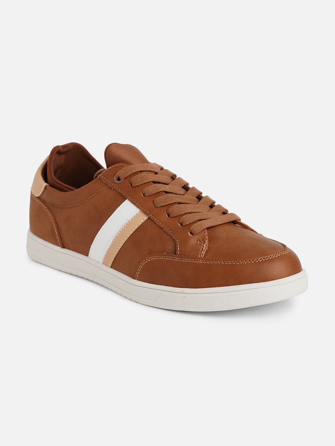 

Call It Spring Men Contrast Sole Sneakers, Tan