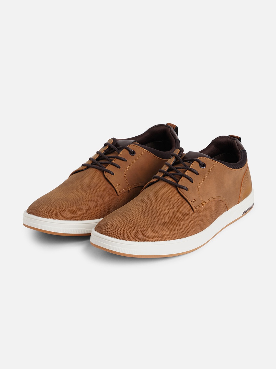 

Call It Spring Men Contrast Sole Derbys, Tan