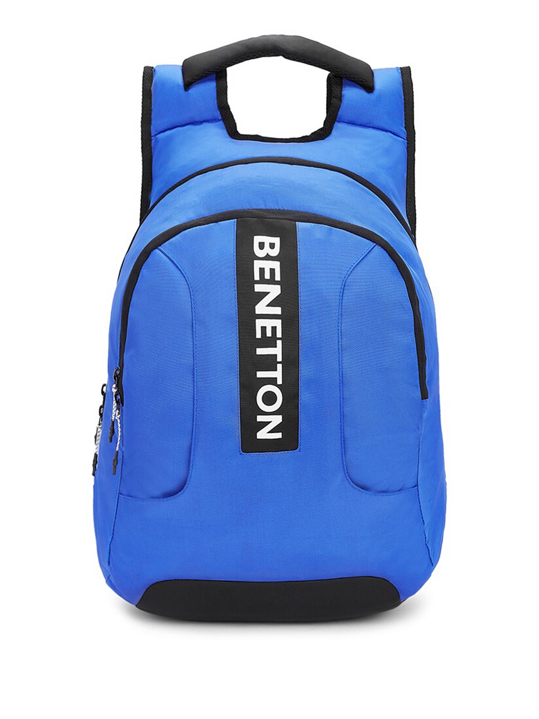 

United Colors of Benetton Unisex Typography Padded Backpack, Blue