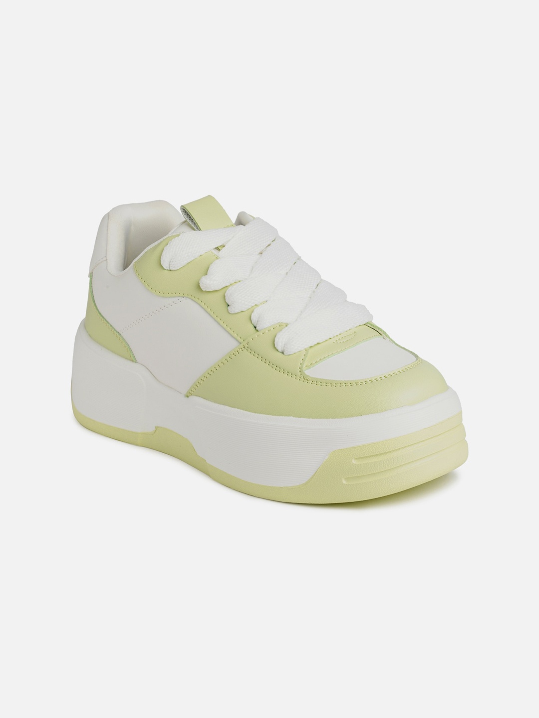 

Call It Spring Women Colourblocked Basics Sneakers, Sea green