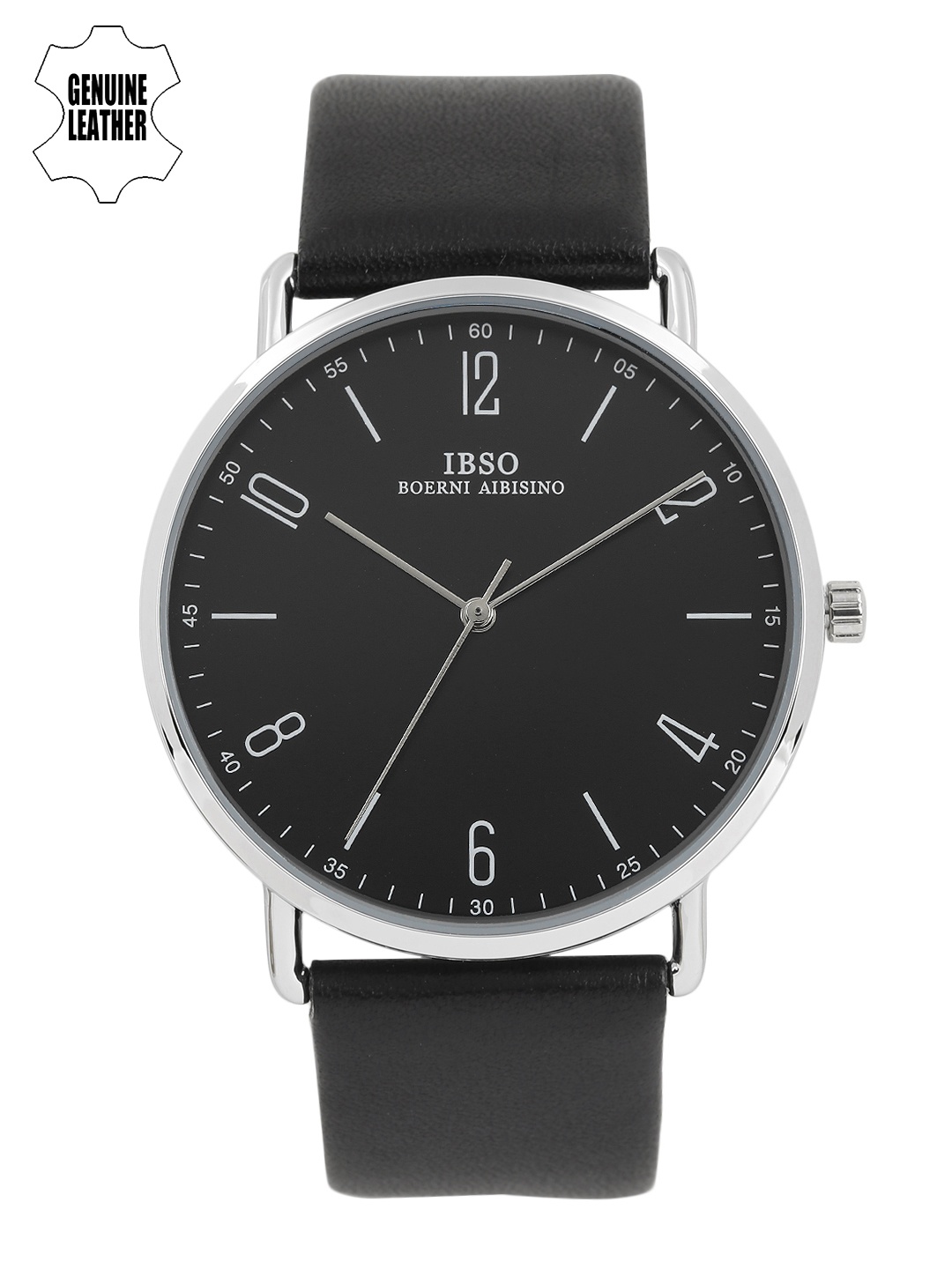 

IBSO Men Black Analogue Watch B2270GSBK