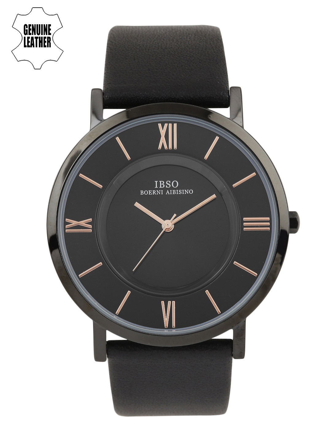 

IBSO Men Black Analogue Watch S8281GBK