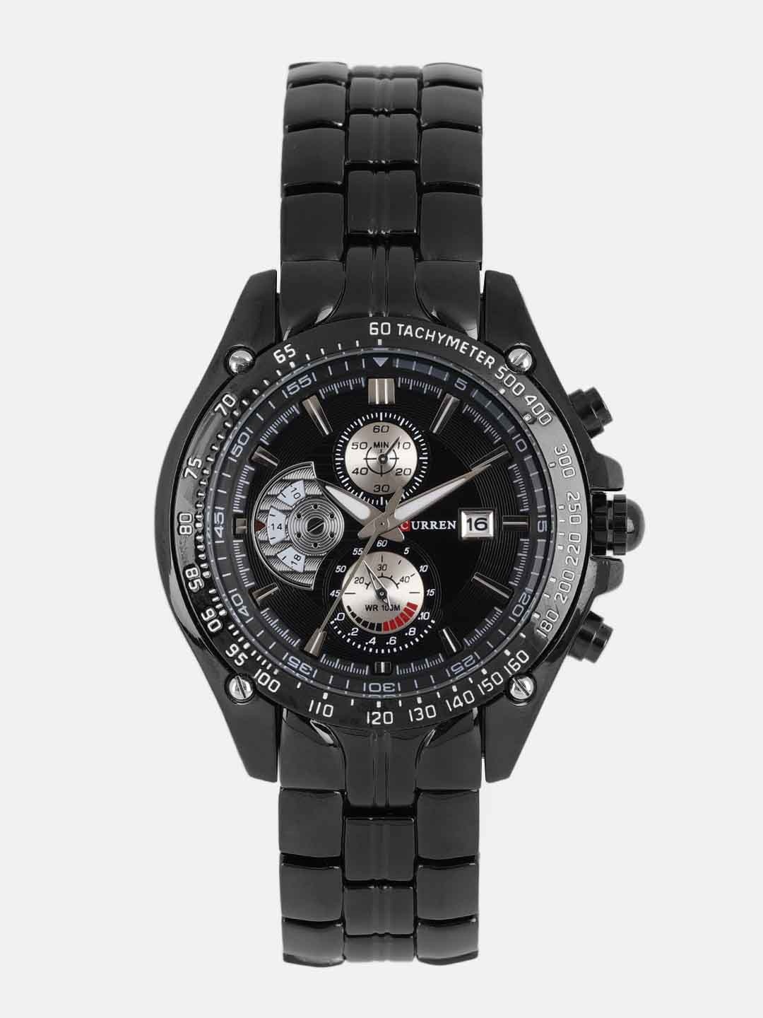 

Curren Men Black Analogue Watch CUR022