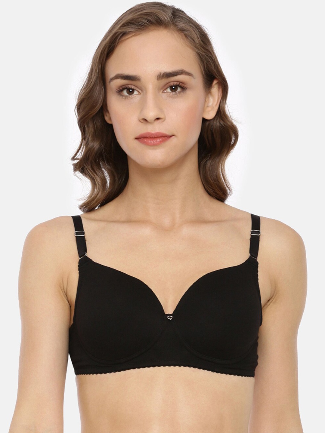

Macrowoman W-Series Full Coverage Heavily Padded Seamless Bra, Black