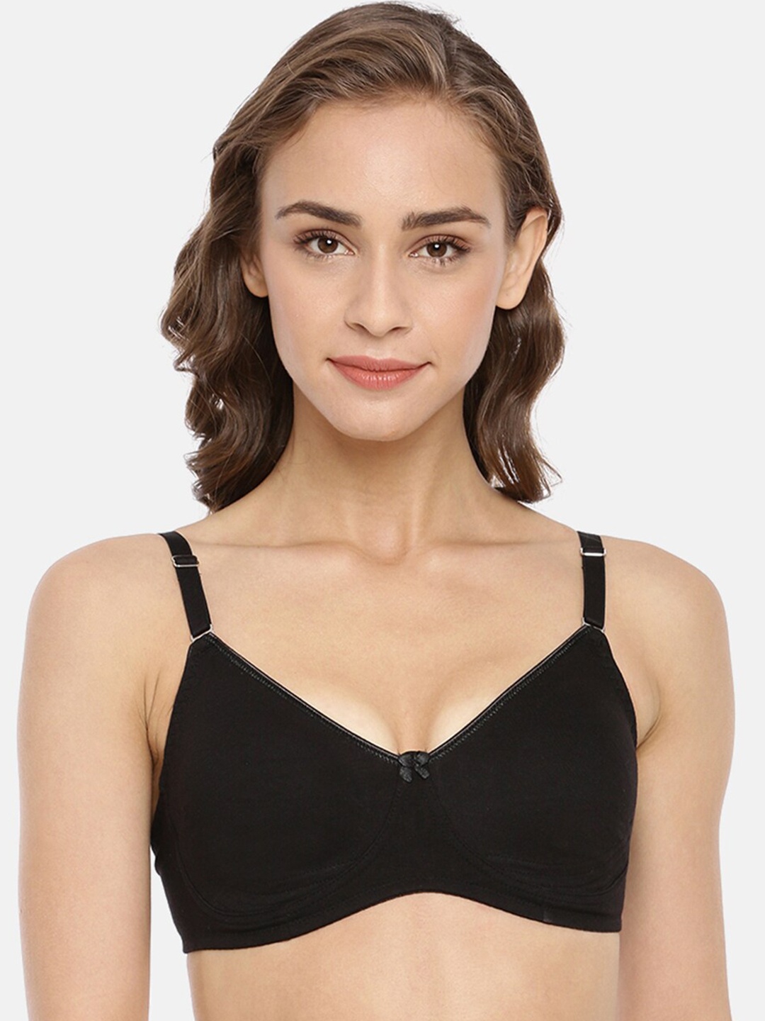 

Macrowoman W-Series Full Coverage Bra All Day Comfort, Black