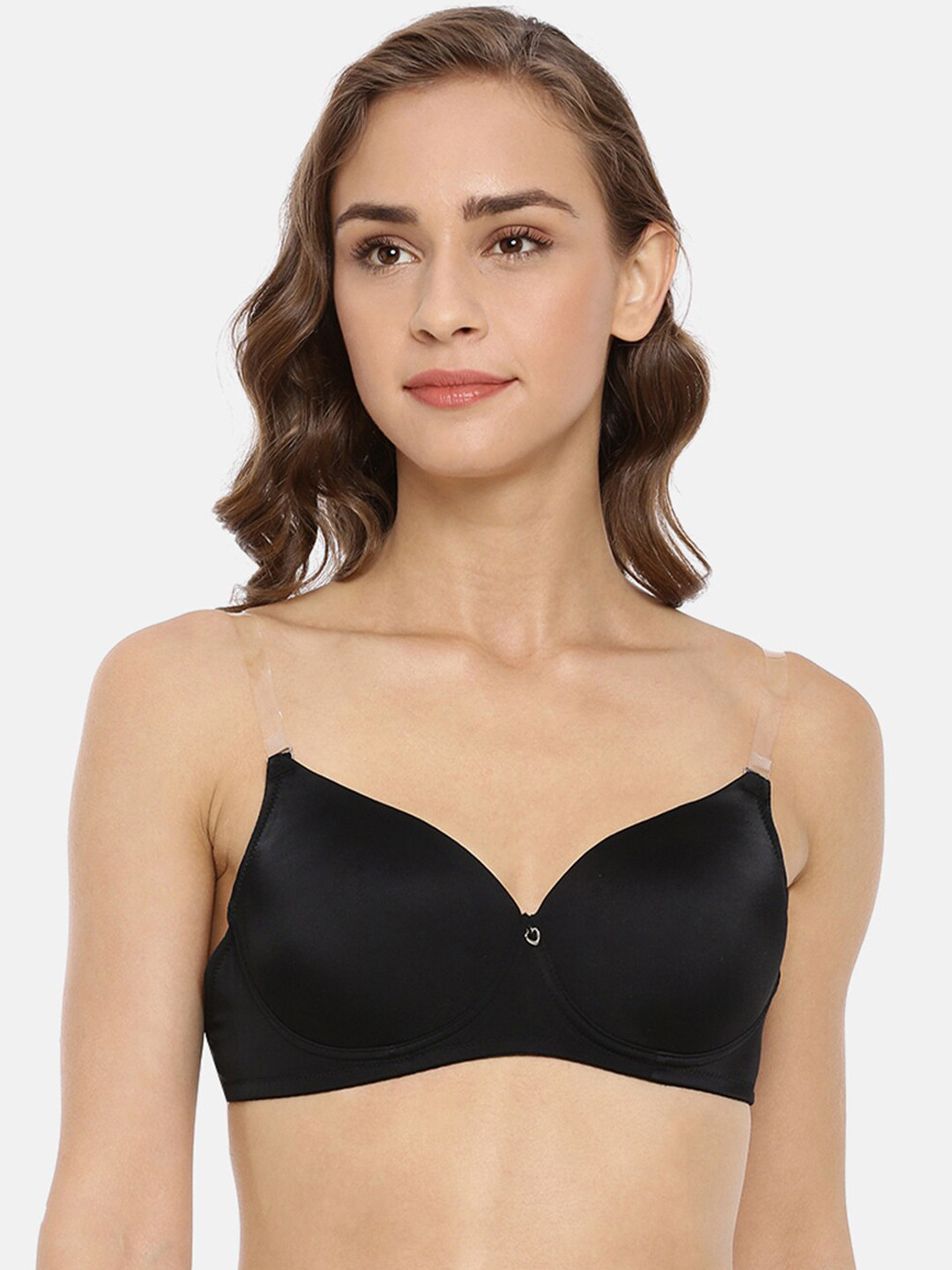 

Macrowoman W-Series Medium Coverage Heavily Padded Everyday Bra With All Day Comfort, Black
