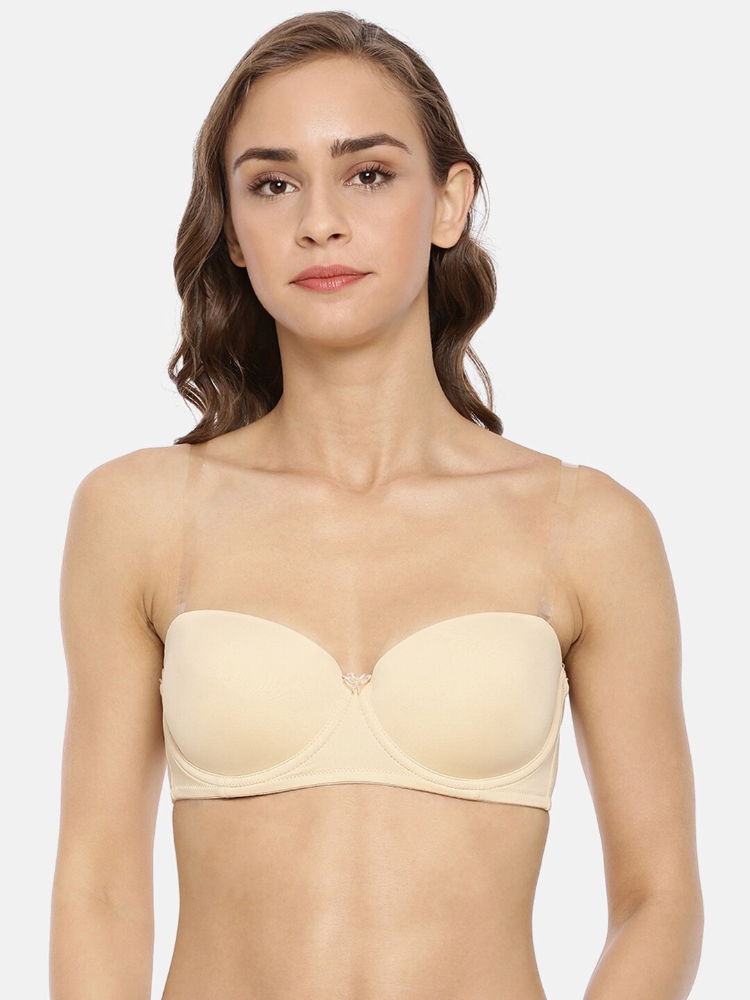 

Macrowoman W-Series Half Coverage Lightly Padded Everyday Bra With All Day Comfort, Nude