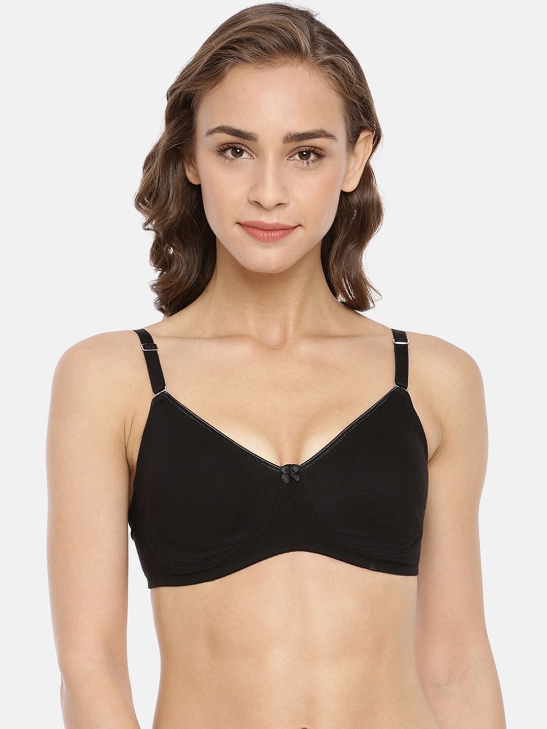 

Macrowoman W-Series Medium Coverage Bra With Side Shaper, Black