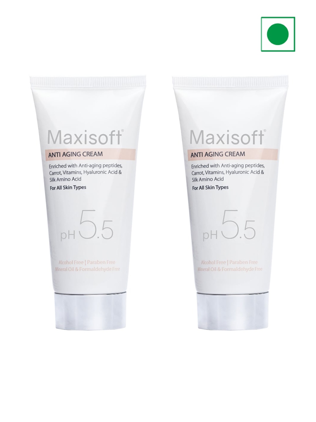 

Maxisoft 2Pcs Anti-Aging Cream 50g Each, White