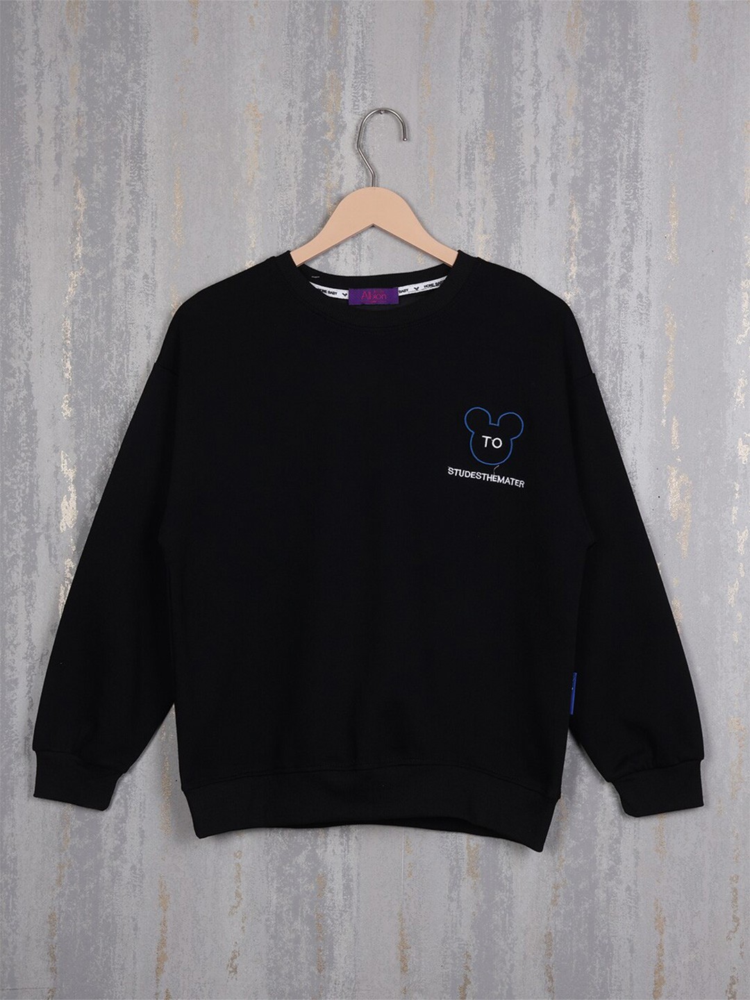 

Steele Boys Pullover Sweatshirt, Black