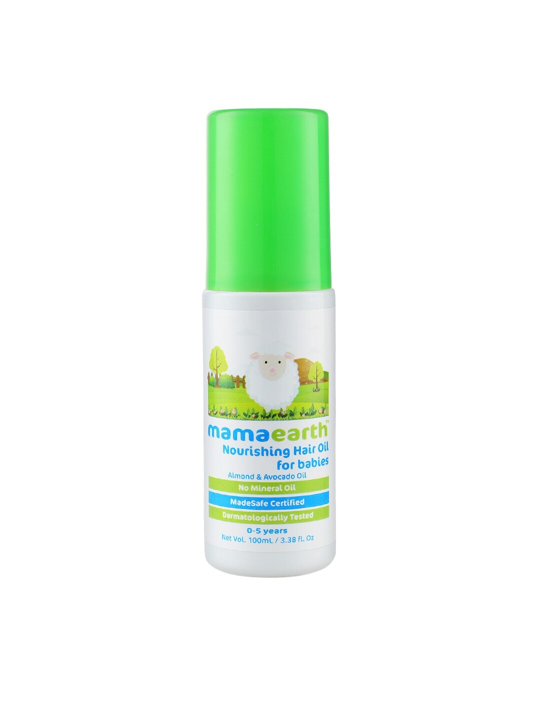 

Mamaearth Sustainable Nourishing Hair Oil For Babies, White