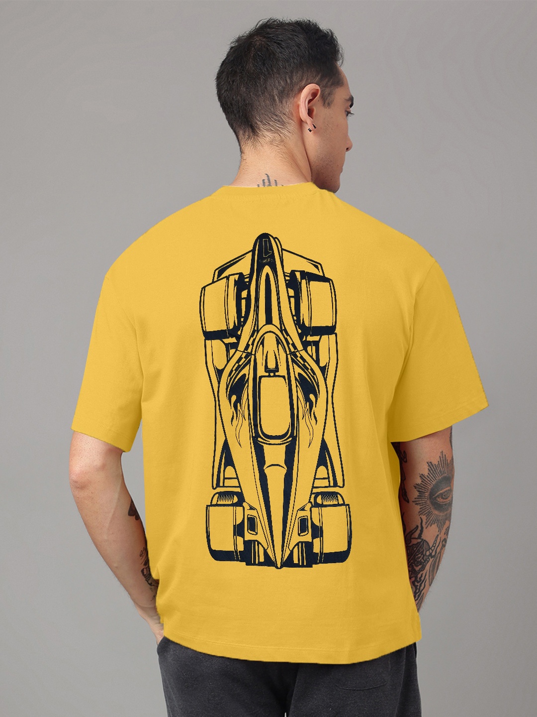 

Free Authority Hot Wheels Printed Cotton Oversized T-Shirt, Yellow