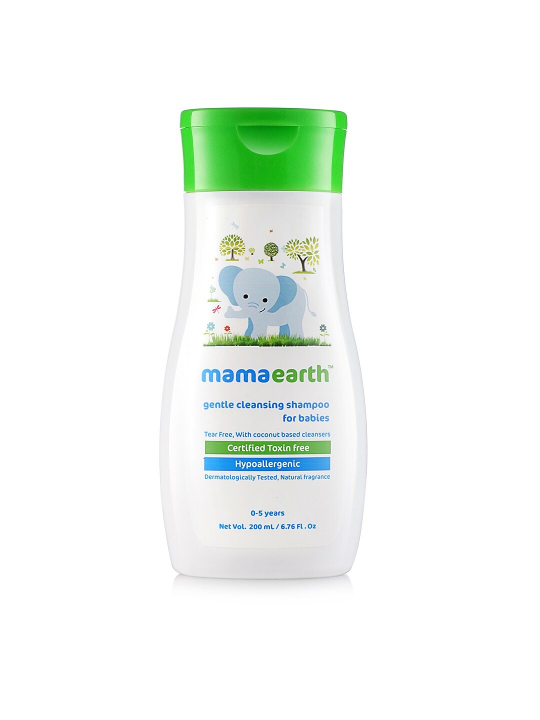 

Mamaearth Kids Gentle Cleansing Shampoo For Babies 200ml, White