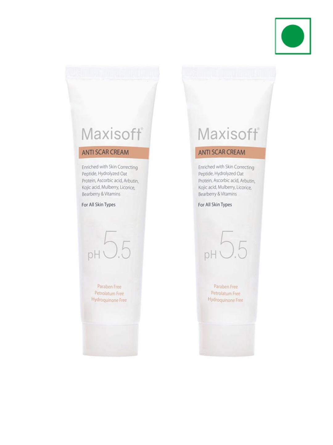 

Maxisoft Set of 2 Anti Scar Cream With pH Balanced - 25g Each, Na