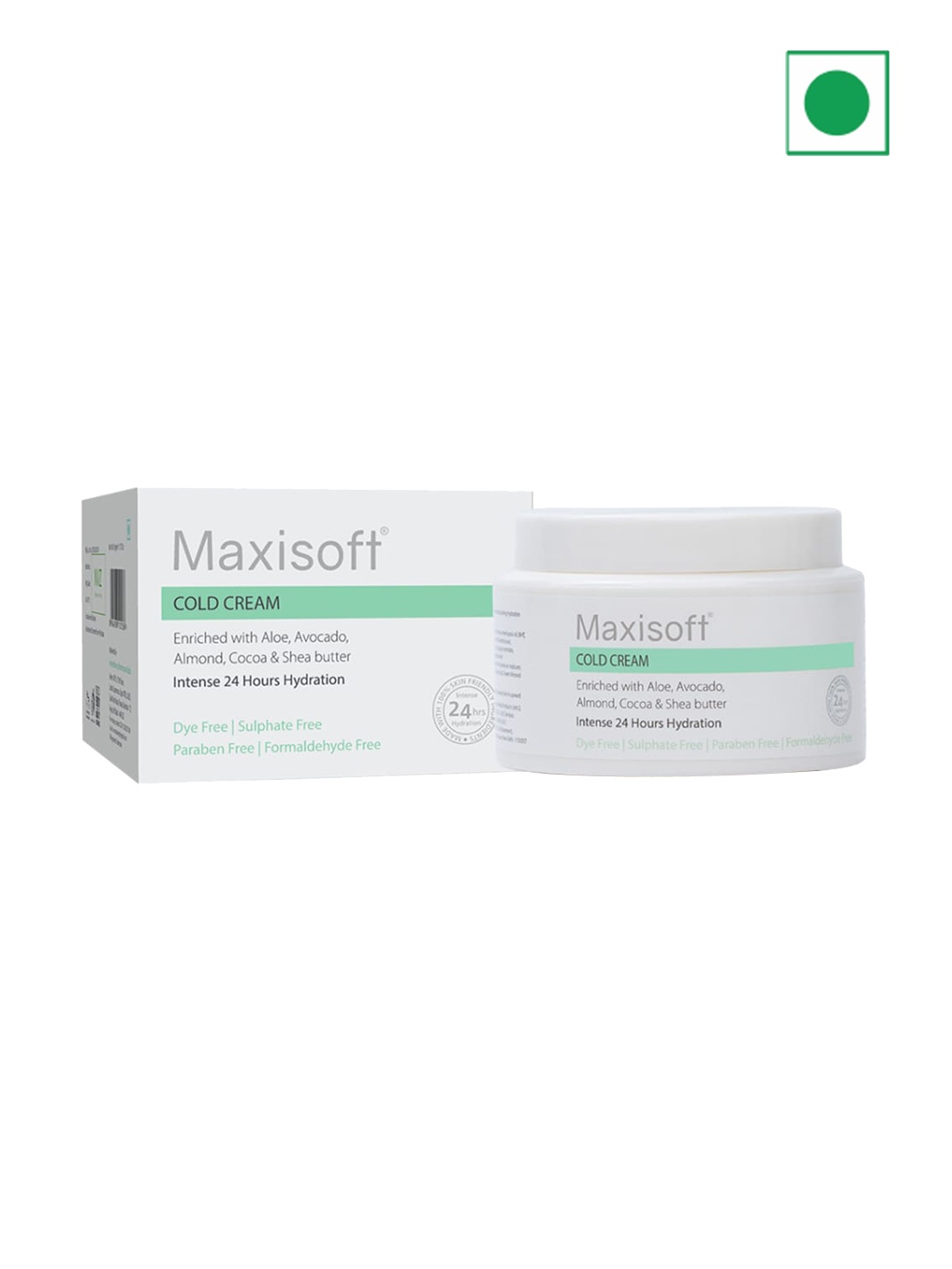 

Maxisoft Cold Cream with Aloe & Avocado - 50 g, White