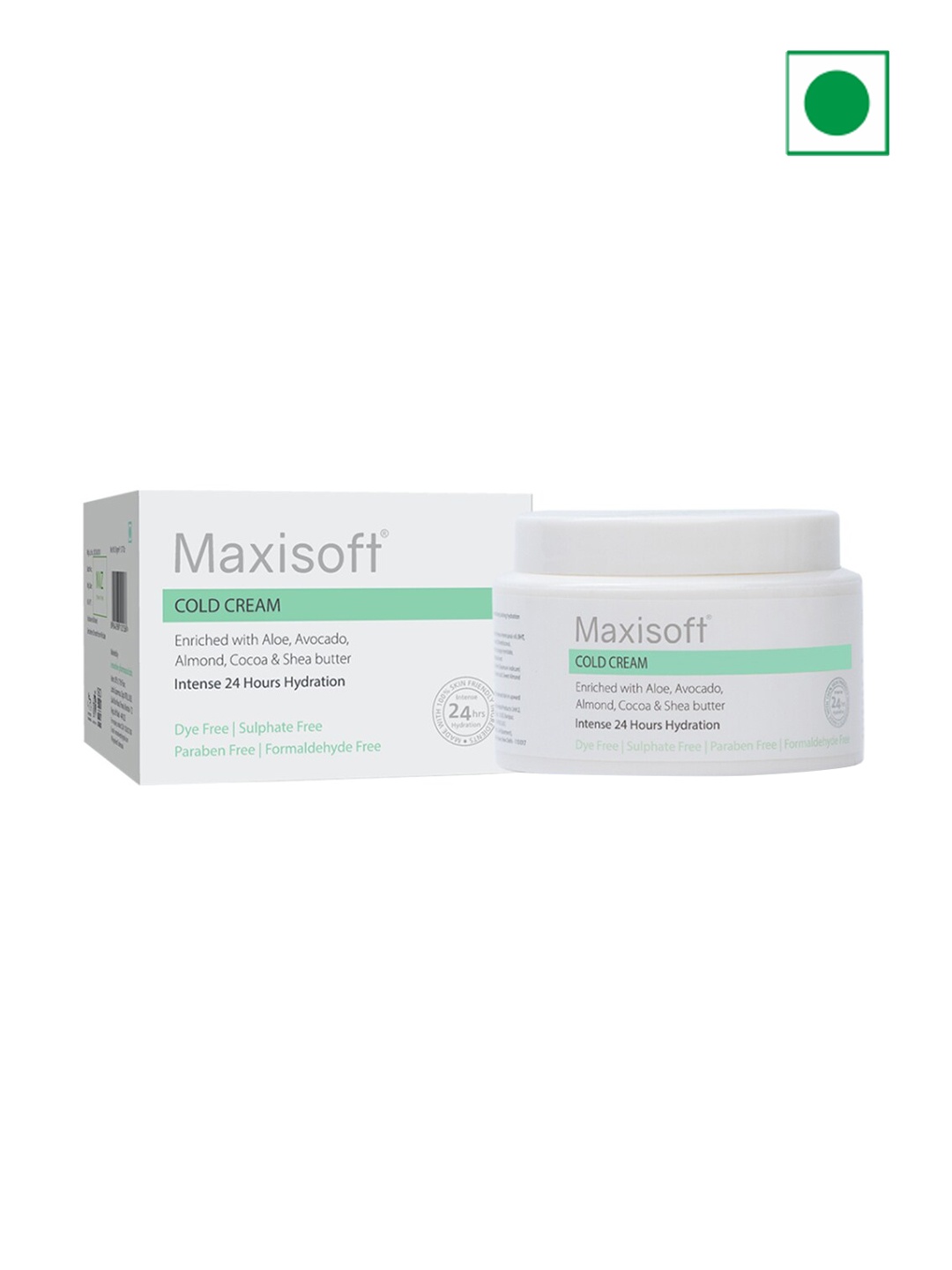 

Maxisoft Cold Cream with Aloe & Avocado - 100 g, White