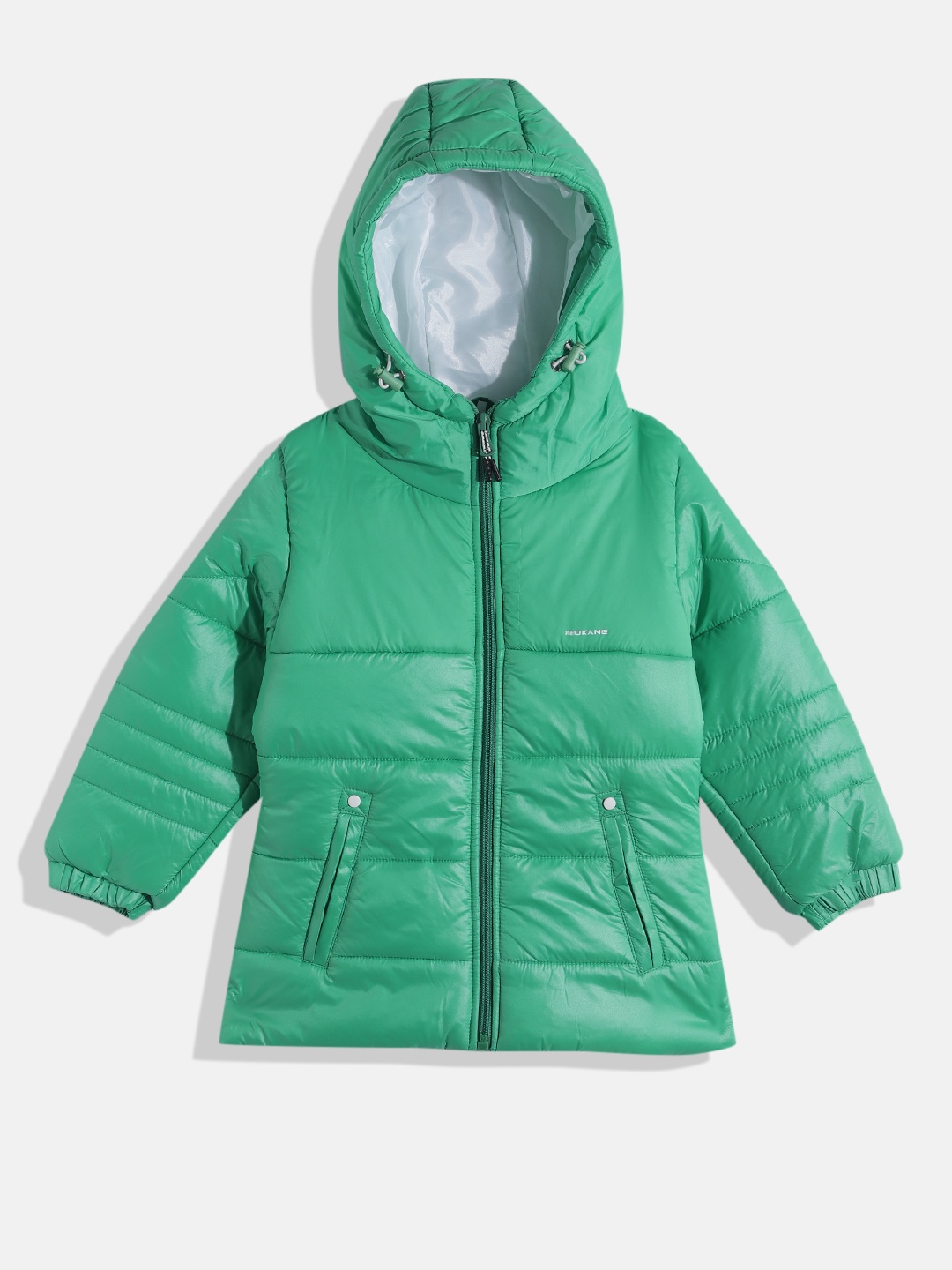 

Okane Girls Hooded Padded Jacket, Green