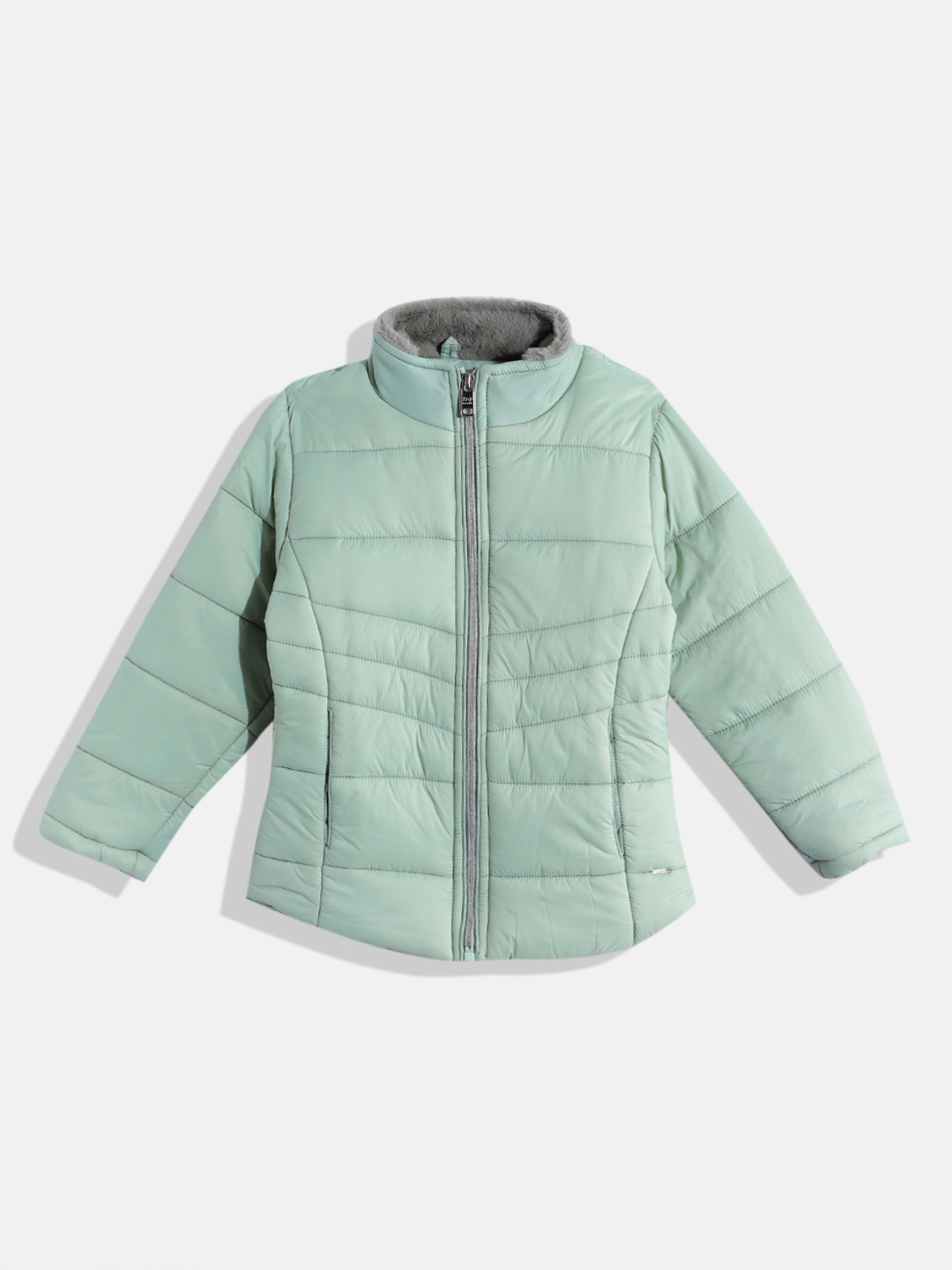 

Okane Girls Hooded Padded Jacket, Green