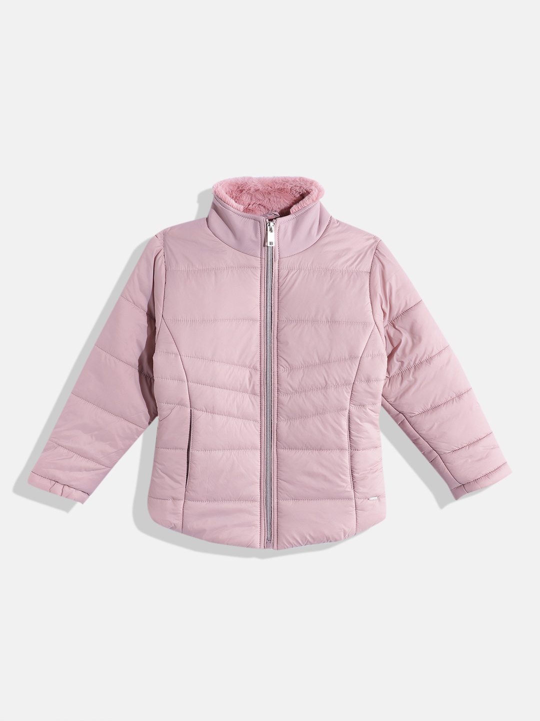 

Okane Girls Hooded Padded Jacket, Rose