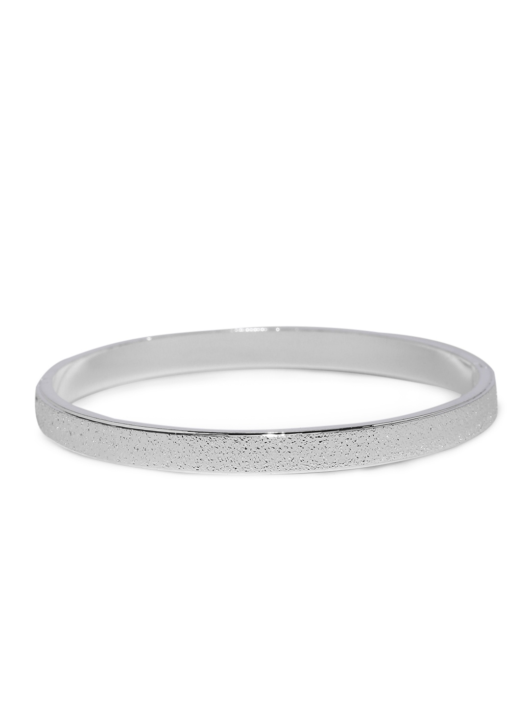 

Yellow Chimes Sterling Silver Moxie Collection Dazzling Stardust Bangle Bracelet