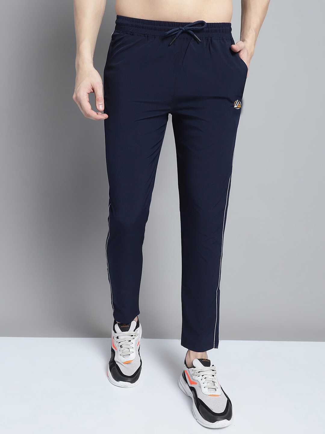

WELL QUALITY Men Training or Gym Track Pant, Navy blue