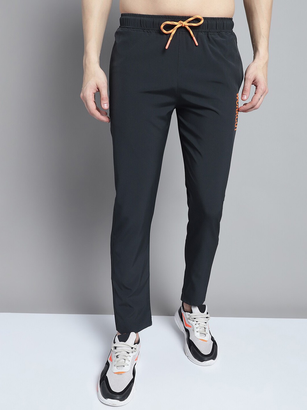 

WELL QUALITY Men Training or Gym Track Pant, Charcoal