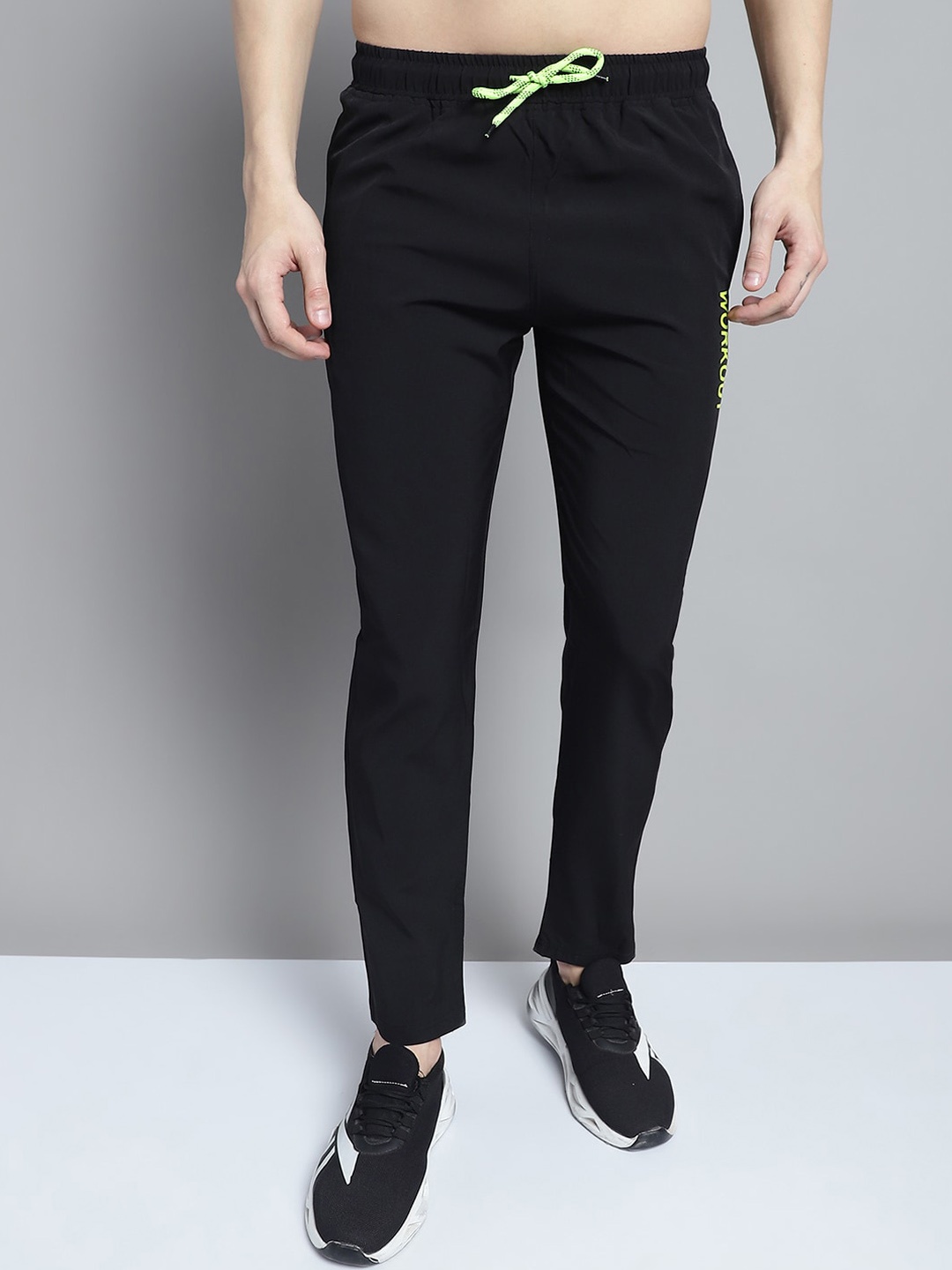 

WELL QUALITY Men Training or Gym Track Pant, Black